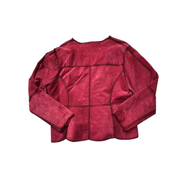 MATTINA T Vintage Suede Patchwork Women's Skirt & Top separates/Outfit, 16 - Picture 3 of 16